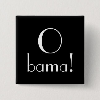 O Bama! Knoop Vierkante Button 5,1 Cm