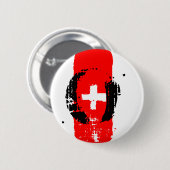 O+ Bloedtype Ronde Button (Voorkant /achterkant)