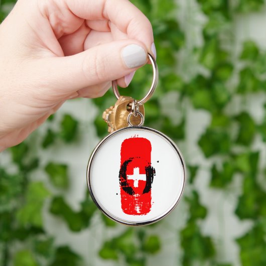 O+ Bloedtype Sleutelhanger (Hand)