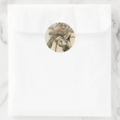 O Boom of Mine Ronde Sticker (Tas)