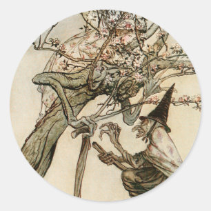 O Boom of Mine Ronde Sticker
