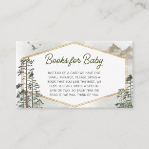 O Boy Avontuur Begin Baby Shower Boeken voor Baby Informatiekaartje