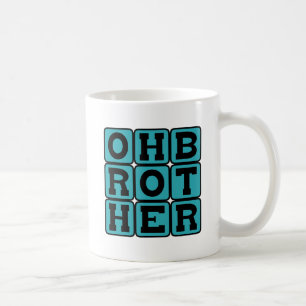 O Broer, Wanhopige Uitdrukking Koffiemok