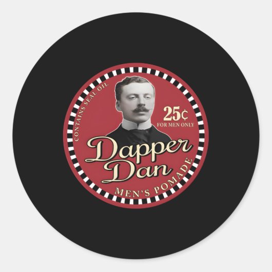 O Brother Dapper Dan Film Ronde Sticker (Voorkant)
