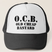 O.C.B., OUDE CHEAP, BASTARD TRUCKER PET (Voorkant)