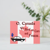 O Canada Briefkaart (Staand voorkant)