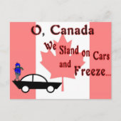 O Canada Briefkaart (Voorkant)