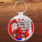 O Canada EH! Sleutelhanger (Voorkant)