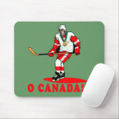 O Canada Hockey Gold Medal Muismat (Met muis)