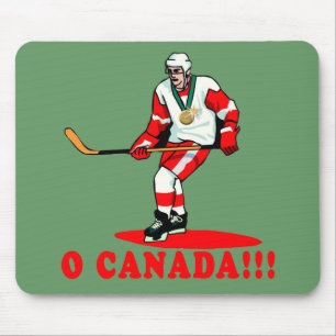 O Canada Hockey Gold Medal Muismat