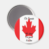 O canada magneten (Voorkant / Achterkant)