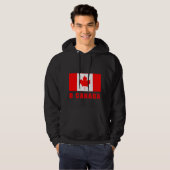 O CANADA met Canadese vlagT-shirts Hoodie (Voorkant volledig)