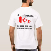 O Canada t-shirt (Achterkant)
