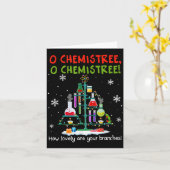 O Chemistree How Lovely Are Your Branches Teacher Kaart (Gele Bloem)