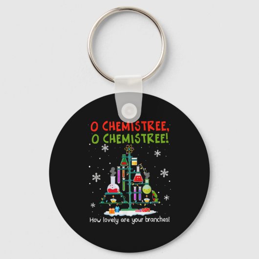 O Chemistree How Lovely Are Your Branches Teacher Sleutelhanger (Voorkant)