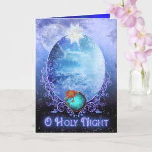 O CHRISTMAS-KAART VOOR HOLY NGHT KAART