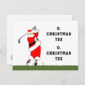 O Christmas Tee Feestdagenkaart (Voorkant / Achterkant)
