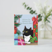 O Christmas Tree Feestdagenkaart (Staand voorkant)