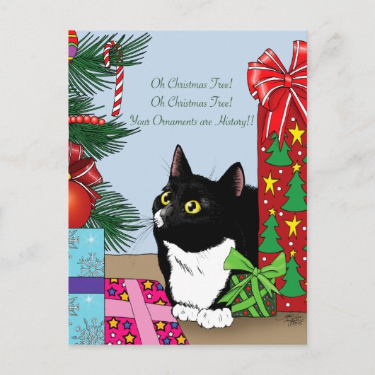 O Christmas Tree Feestdagenkaart (Voorkant)