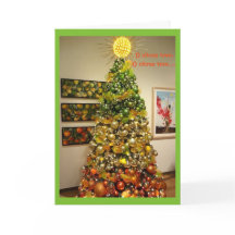 O Citrus Tree Holiday-kerstkaart uit Florida