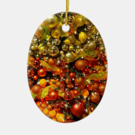 O Citrus Tree Kerstversiering uit Florida Keramisch Ornament