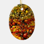 O Citrus Tree Kerstversiering uit Florida Keramisch Ornament (Achterkant)