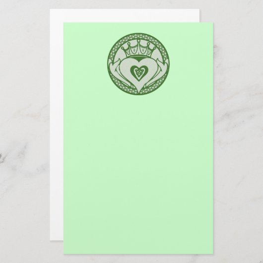 O' Claddagh Briefpapier (Voorkant / Achterkant)