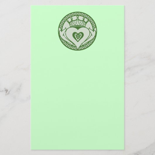 O' Claddagh Briefpapier (Voorkant)