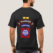 O Co., 75e infanterie - Ranger - 82d shirt in de l (Achterkant)