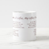 O Coffee, mijn koffie-Mok (o kapitein, m'n kapitei Grote Koffiekop (Voorkant)