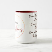 O Come All Ye Faithful | Christian Christmas Mug Mok (Midden)