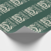 O Come Let Us Adore Him Nativity Scene Christian  Cadeaupapier (Hoek)