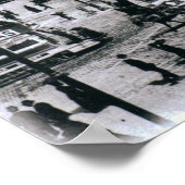 O' Connell Bridge and the River Liffey, Dublin Poster (Hoek)