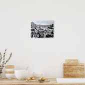 O' Connell Bridge and the River Liffey, Dublin Poster (Keuken)