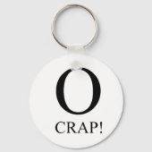 O Crap sleutelhanger (Voorkant)