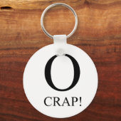 O Crap sleutelhanger (Voorkant)
