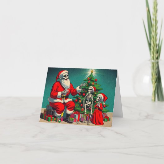 O’ Creepmas Boom Kaart (Voorkant)
