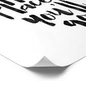 O, de plaatsen waar je zult komen poster (Hoek)