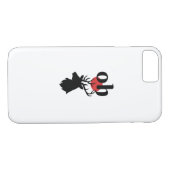 O Dear O Dear Red Artistic Expression  Case-Mate iPhone Case (Achterkant (Horizontaal))