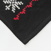 O Dit Roept Om Een Spreadsheet Kerst Fleece Deken (Hoek)