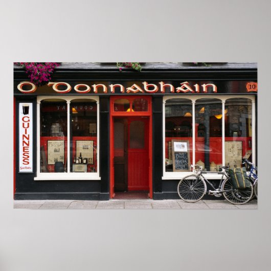 O Donnabhain's Irish Bar Poster (Voorkant)