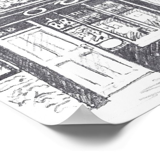 O Donnabhain's Irish Bar Poster (Hoek)