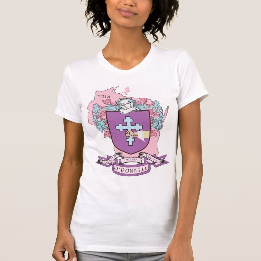 O"Donnell Family Crest_Wisconsin Women's Light T T-shirt (Voorkant)
