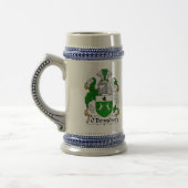 O Donoghue Coat of Arms Stein - Family Crest Bierpul (Links)