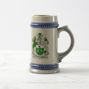 O Donoghue Coat of Arms Stein - Family Crest Bierpul