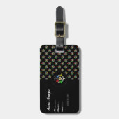 O.E.S.~ BAGAGELABEL (Voorkant verticaal)