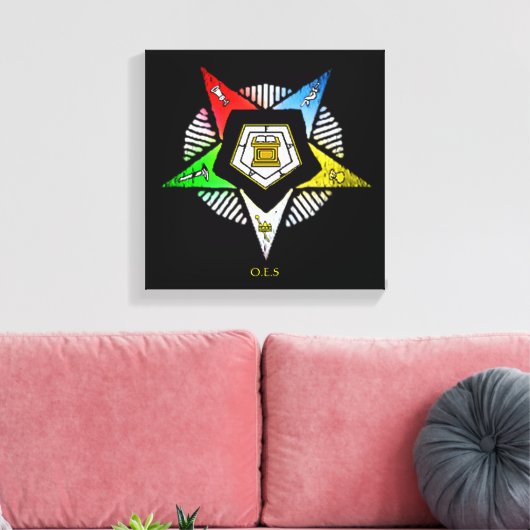 O.E.S.~ CANVAS AFDRUK (Insitu (Woonkamer))