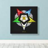 O.E.S.~ CANVAS AFDRUK (Insitu (Houten vloer))