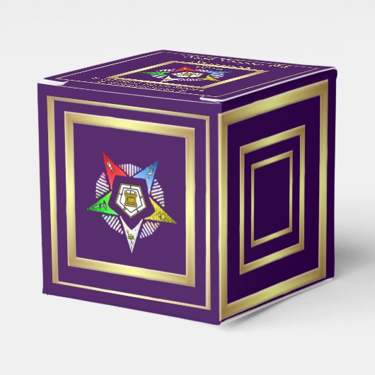 O.E.S~ (Gepersonaliseerd) Bedankdoosjes (Voorkant Zijde)