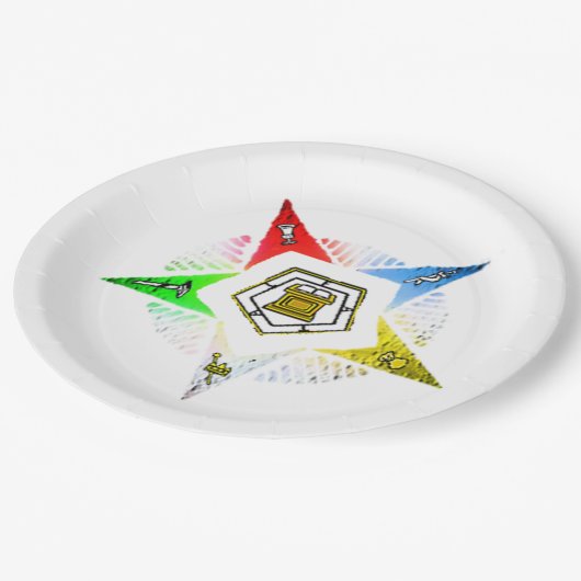 O.E.S.~ PAPIEREN BORDJE (Gekanteld)